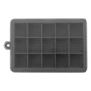 BAR BUTLER GREY SILICONE 15 ICE CUBES TRAY WITH COVER