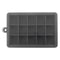 BAR BUTLER GREY SILICONE 15 ICE CUBES TRAY WITH COVER