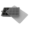 BAR BUTLER GREY SILICONE 15 ICE CUBES TRAY WITH COVER