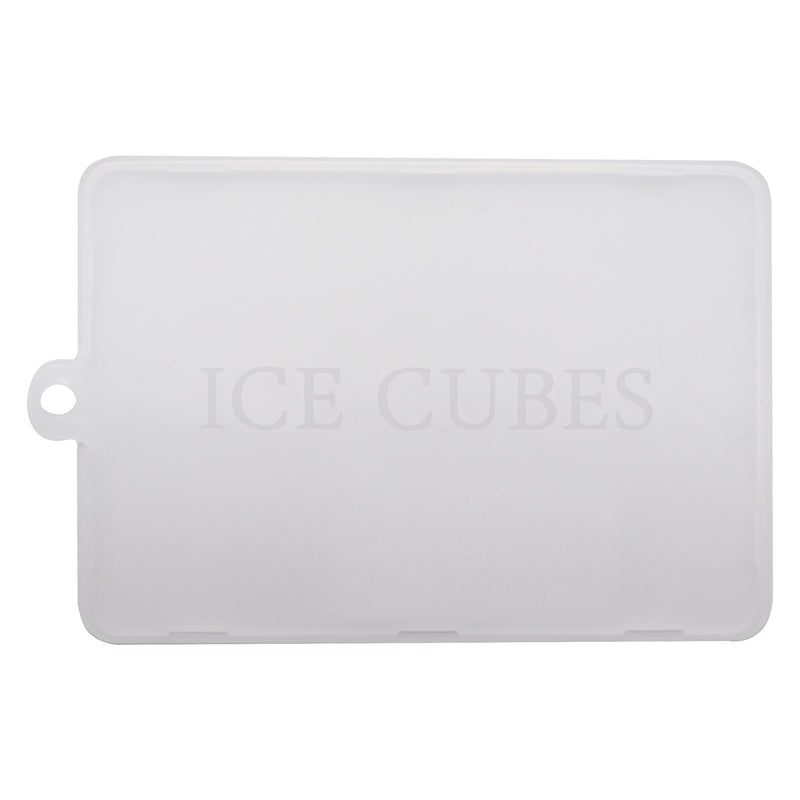 BAR BUTLER GREY SILICONE 15 ICE CUBES TRAY WITH COVER