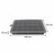 BAR BUTLER GREY SILICONE ICE CUBE (24) TRAY WITH LID, (195X125X25MM)
