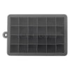 BAR BUTLER GREY SILICONE 24 ICE CUBES TRAY WITH COVER
