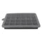 BAR BUTLER GREY SILICONE ICE CUBE (24) TRAY WITH LID, (195X125X25MM)