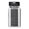 BAR BUTLER GREY SILICONE 24 ICE CUBE MOULD TRAY WITH COVER