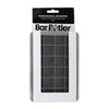 BAR BUTLER GREY SILICONE 24 ICE CUBES TRAY WITH COVER