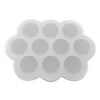 BAR BUTLER GREY SILICONE 10 ICE/BABY FOOD MOULDS WITH COVER