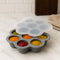 BAR BUTLER GREY SILICONE 10 ICE/BABY FOOD MOULDS WITH COVER