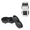 BAR BUTLER GREY SILICONE 2 LARGE BALLS ICE MOULD