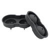 BAR BUTLER GREY SILICONE 2 LARGE BALLS ICE MOULD