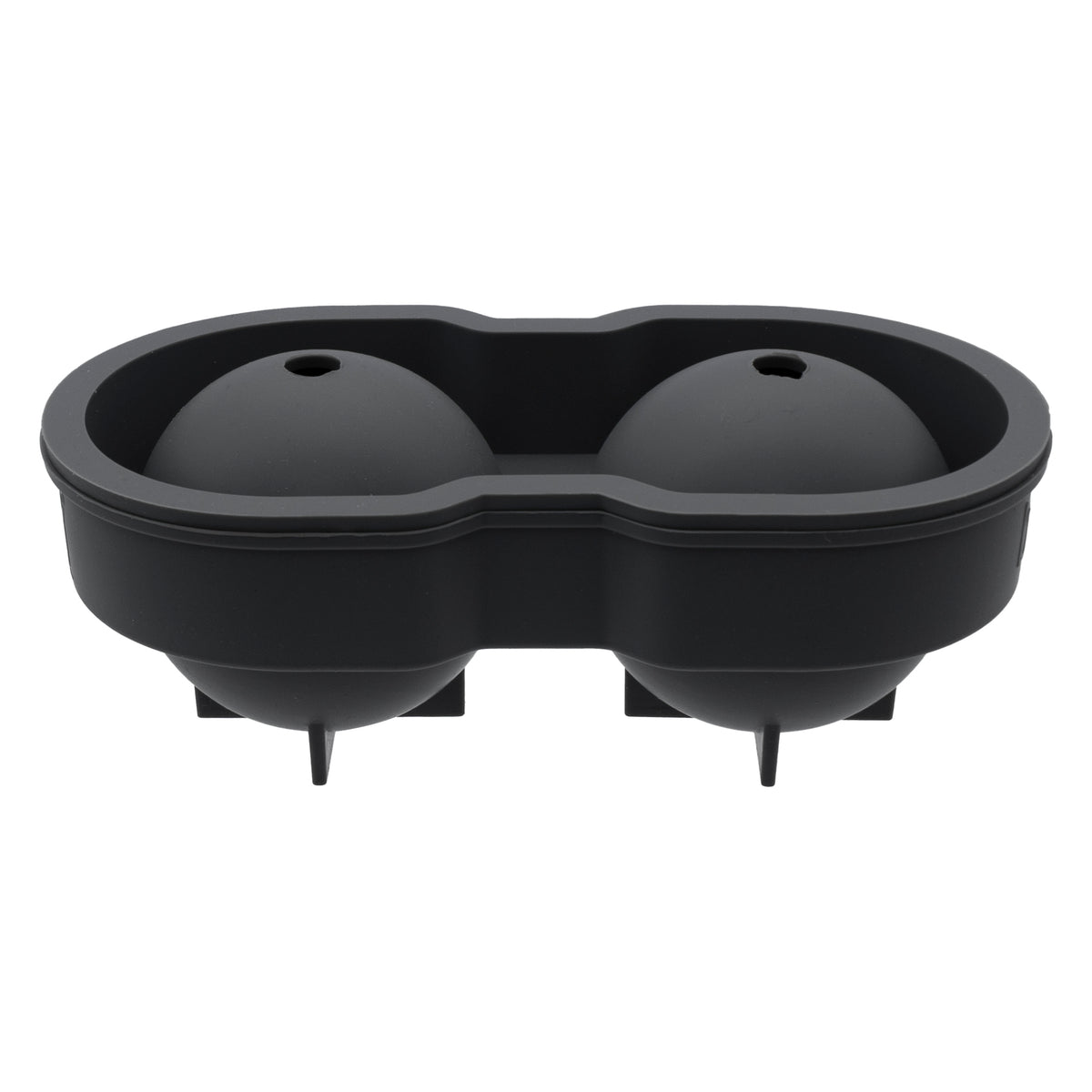 BAR BUTLER GREY SILICONE 2 LARGE BALLS ICE MOULD