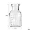 REGENT GLASS SUGAR BOWL 540ML & CREAMER 340ML WITH SPOON 3PCS SET