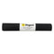 REGENT PLACE MATS WOVEN PVC BLACK WITH BORDER 4 PACK ROLL, (300xX450MM)