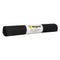 REGENT PLACE MATS WOVEN PVC BLACK WITH BORDER 4 PACK ROLL, (300xX450MM)
