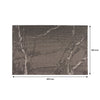 REGENT PLACE MATS WOVEN PVC GREY MARBLE 4PK ROLL, 300X450MM