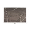 REGENT PLACE MATS WOVEN PVC GREY MARBLE, 4 PACK ROLL (300X450MM)