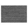 REGENT PLACE MATS WOVEN PVC & COTTON MOTTLED BLACK & WHITE 4PK ROLL, 300X450MM