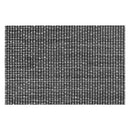 REGENT PLACE MATS WOVEN PVC/COTTON MOTTLED BLACK/WHITE, 4 PACK ROLL (300X450MM)