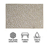 REGENT PLACE MATS PRESSED GOLD PVC 4PK ROLL, 300X450MM
