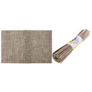 REGENT PLACE MATS WOVEN WHEAT PVC, 4 PACK, 300X450MM