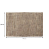 REGENT PLACE MATS WOVEN PVC WHEAT 4PK ROLL, 300X450MM