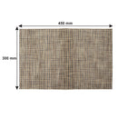 REGENT PLACE MATS WOVEN WHEAT PVC, 4 PACK, 300X450MM