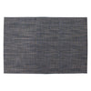 REGENT PLACE MATS WOVEN PVC BLUE/GREY 4PK, 300X450MM