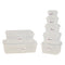 REGENT STOREAWAY PLASTIC STACK BOX CLEAR, 2.1L (195X195X115MM)
