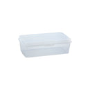REGENT PLASTIC KEMPY RECTANGULAR STORAGE BOX CLEAR 2PCE VALUE PACK (2.7LT l 4.6LT), (350X200X115MM)