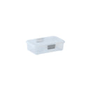 REGENT PLASTIC PINKI STORAGE BOX CLEAR 5PCE VALUE PACK (450ML/1.1L/2.2L/3.7L/5.8L) (290X260X110MM)
