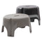 REGENT PLASTIC HOUSEHOLD L STOOL BEIGE & GREY ASSORTED (MAX. WEIGHT 80KG), (435X345X235MM)
