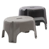 REGENT PLASTIC HOUSEHOLD L STOOL BEIGE & GREY ASSORTED (MAX. WEIGHT 80KG), (435X345X235MM)