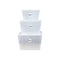 REGENT PLASTIC KEY RECT. STORAGE BOX CLEAR 3PCE VALUE PACK (9L/15L/21L), (450X320X200MM)