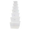 REGENT PLASTIC KEY SQUARE STORAGE BOX CLEAR, 2.1LT (200X160X100MM)
