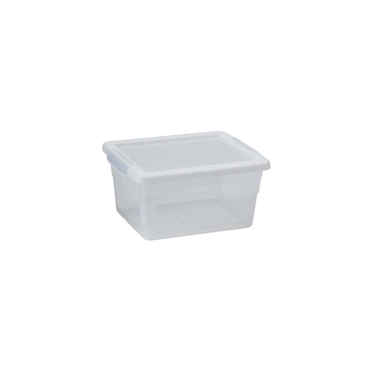 REGENT STOREAWAY CLEAR PLASTIC NEST AND LID STORAGE BOXES 1.3L l 2.1L l 4L l 6L, 4 PIECE VALUE PACK