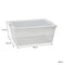 REGENT PLASTIC KEY RECT. STORAGE BOX LARGE CLEAR, 9LT (380X240X140MM)