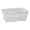 REGENT STOREAWAY PLASTIC NEST AND LID STORAGE BOX  X-LARGE CLEAR, 15L - 420X290X175MM