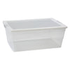 REGENT STOREAWAY PLASTIC NEST AND LID STORAGE BOX XX-LARGE CLEAR, 21L - 450X320X200MM