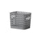 REGENT PLASTIC BOHO BASKET SMALL GREY,  (170X135X130MM)