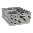 REGENT PLASTIC BOHO BASKET SMALL GREY,  (170X135X130MM)