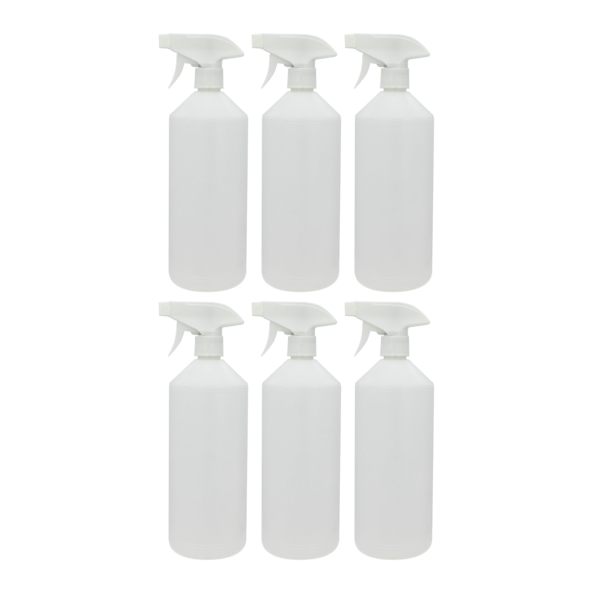 REGENT EMPTY BOTTLE WITH 28MM WHITE SPRAY HEAD 1L, 6PK