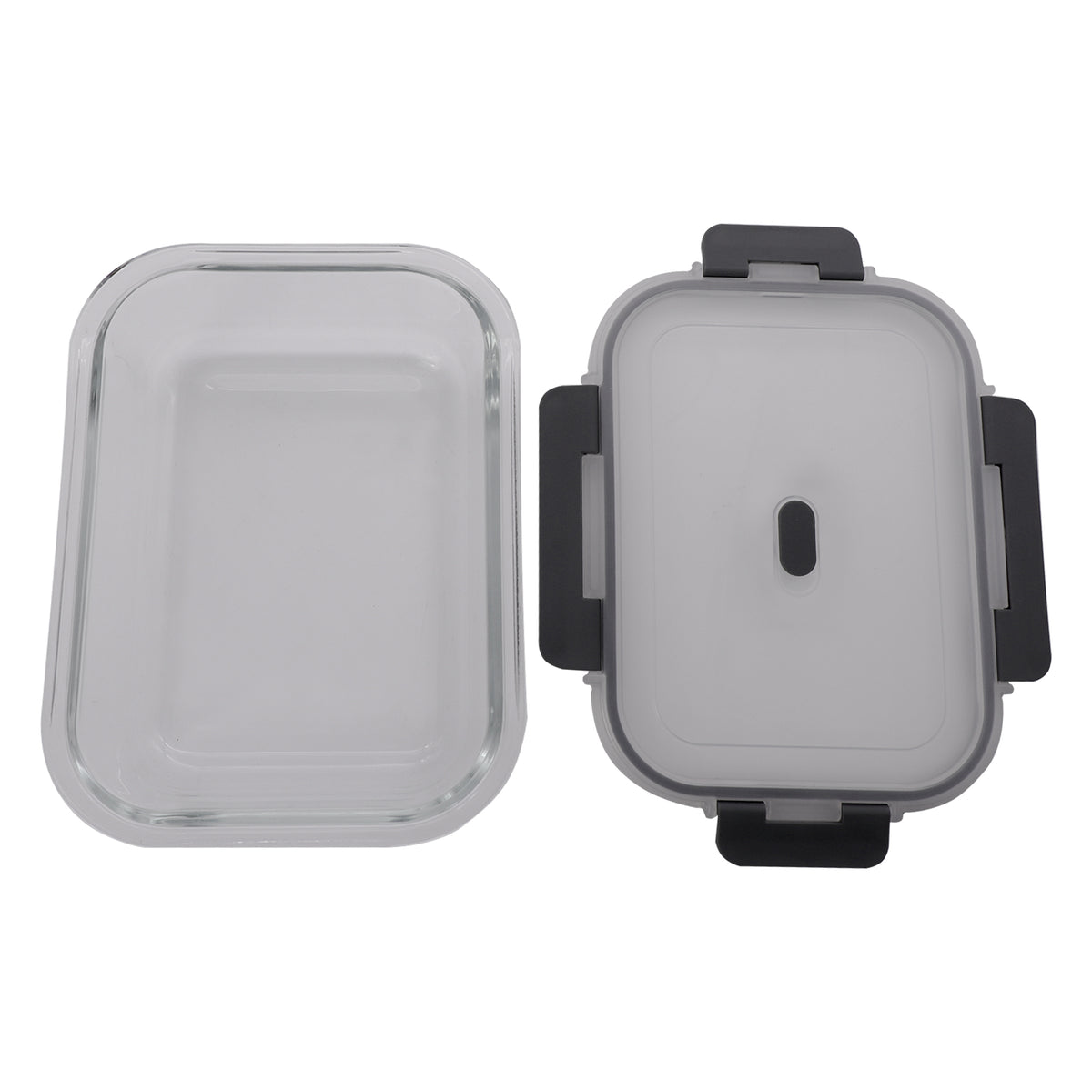CONSOL MADRID RECT. STORAGE CONTAINER WITH CLIP ON VENTED LID, 1.5L