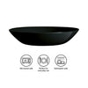 LUMINARC OPAL BLACK SOUP BOWL 780ML, 200MM DIA