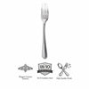 ST. JAMES CUTLERY BRISTOL (880) CAKE FORK GIFT BOX 6PK SET