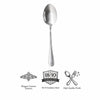 ST. JAMES CUTLERY BRISTOL (880) DESSERT SPOON 6PK STAINLESS STEEL