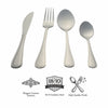 ST. JAMES CUTLERY BRISTOL (880)  GIFT BOX 16 PIECE SET
