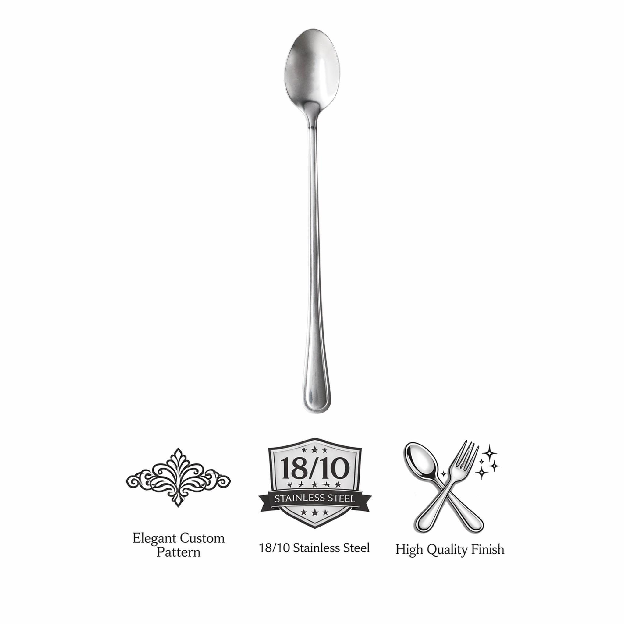 ST. JAMES CUTLERY BRISTOL (880) SODA SPOON 12PK