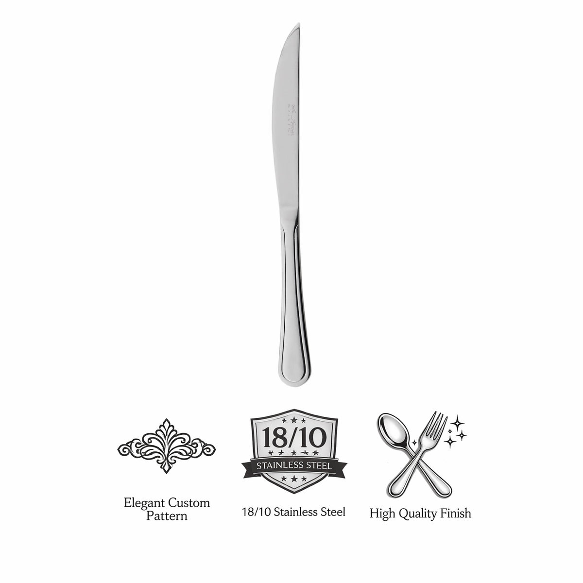 ST. JAMES CUTLERY BRISTOL (880) STEAK KNIFE HP 12PK