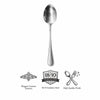 ST. JAMES CUTLERY BRISTOL (880) TEASPOON GIFT BOX 6PK SET