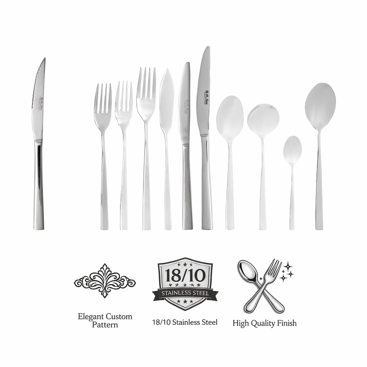 ST JAMES CUTLERY CAMBRIDGE 62 PIECE SET