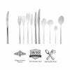 ST JAMES CUTLERY CAMBRIDGE 62PK SET